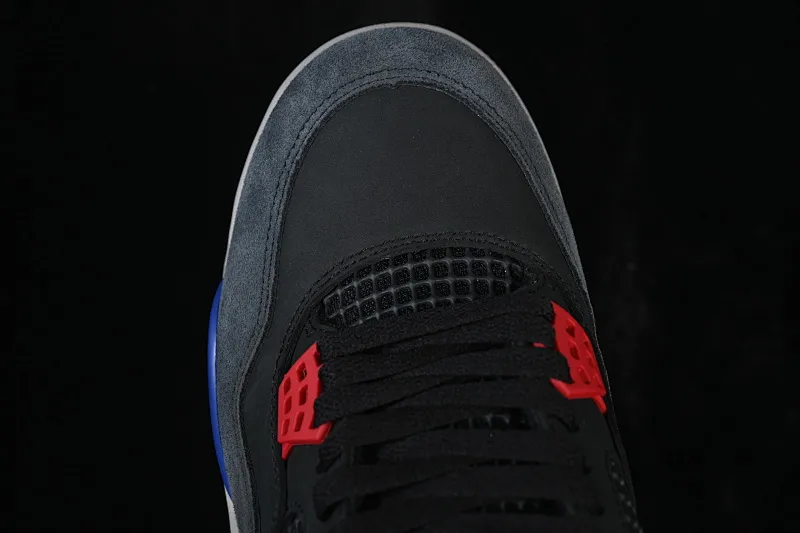All categories Air Jordan Jordan series basketball shoes Air Jordan 4 X version Air Jordan 4 Retro "Lase" AJ4 Joe 4 black gray blue color FV5029-003
